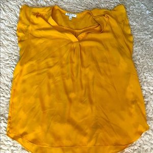 Yellow Tunic Blouse, size L